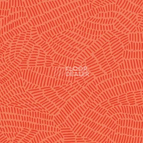 Линолеум Forbo Modul'up 19 dB Graphic 406UP4319 red doodle фото 1 | FLOORDEALER